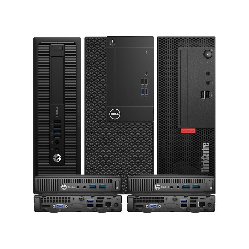 Dell, HP, Lenovo -Mixed Brands and  Mixed Gens Less than 6th Gen and Greater than 6th Gen - Mixed Container Lot – 10017