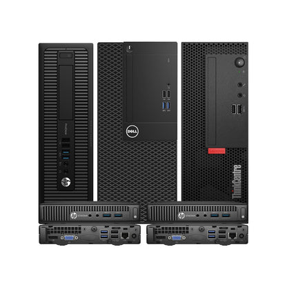 Dell, HP, Lenovo -Mixed Brands and  Mixed Gens Less than 6th Gen and Greater than 6th Gen - Mixed Container Lot – 10017