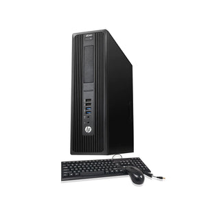 HP Workstation Z240 SFF PC Computer - Windows 10 Pro, Wired Keyboard and Mouse - Refurbished