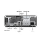 HP ProDesk 400 G4 SFF Business Desktop Computer PC - Windows 10 Pro, Wired Keyboard and Mouse - Refurbished