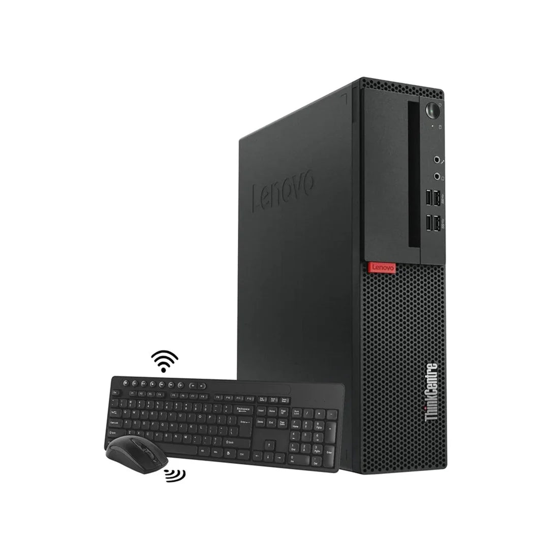 Lenovo ThinkCentre M710s SFF Desktop PC - Windows 10 Pro, Wired Keyboard and Mouse - Refurbished