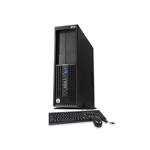 HP Workstation Z230 SFF PC Computer - Windows 10 Pro, Wired Keyboard and Mouse - Refurbished