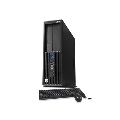 HP Workstation Z230 SFF PC Computer - Windows 10 Pro, Wired Keyboard and Mouse - Refurbished