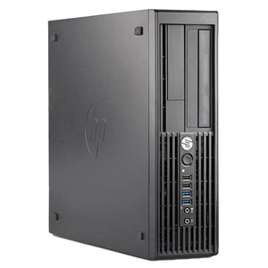 HP Workstation Z230 SFF PC Computer - Windows 10 Pro, Wired Keyboard and Mouse - Refurbished