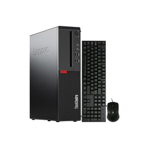 Lenovo ThinkCentre M910s SFF Desktop PC - Windows 10 Pro, Wired Keyboard and Mouse - Refurbished
