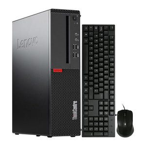 Lenovo ThinkCentre M910s SFF Desktop PC - Windows 10 Pro, Wired Keyboard and Mouse - Refurbished