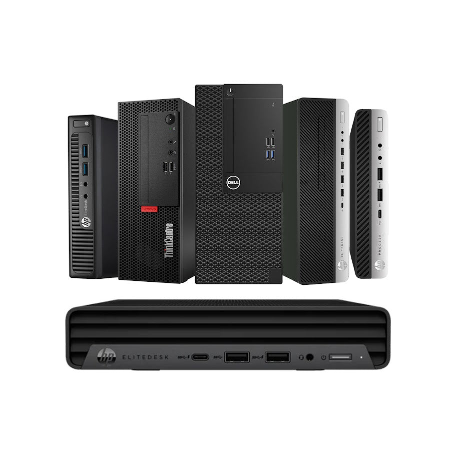 Mixed Brand Dell HP Lenovo  Mixed Gens Less than 6th Gen and Greater than 6th Gen - Mixed Container Lot – 10012